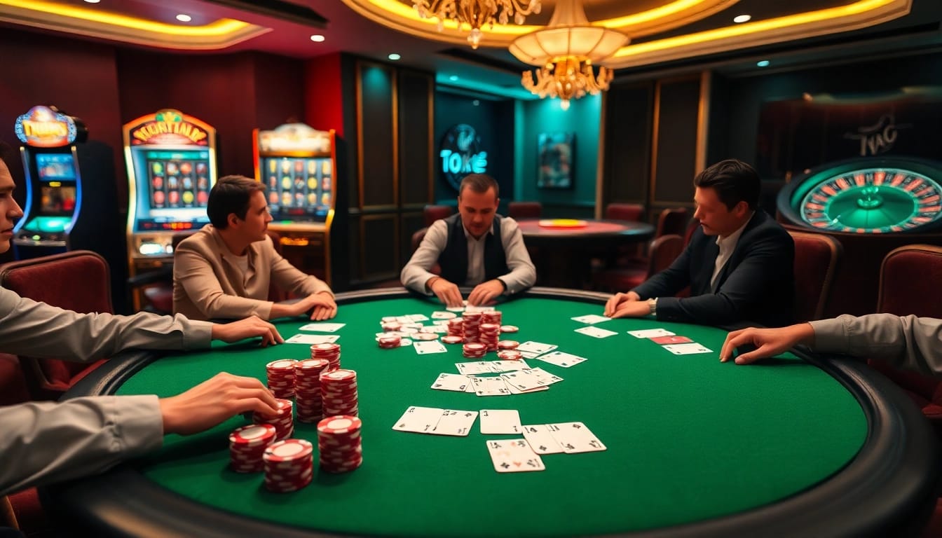 Experience dynamic gaming at https://luck8s.live/ with vibrant poker tables and thrilling casino action.