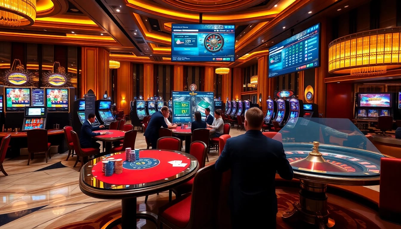 HM88’s professional casino table displaying live betting odds and strategic gameplay excitement