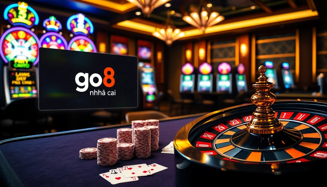 Experience the thrill of go8 nhà cái with exciting poker and casino games in a vibrant setting.