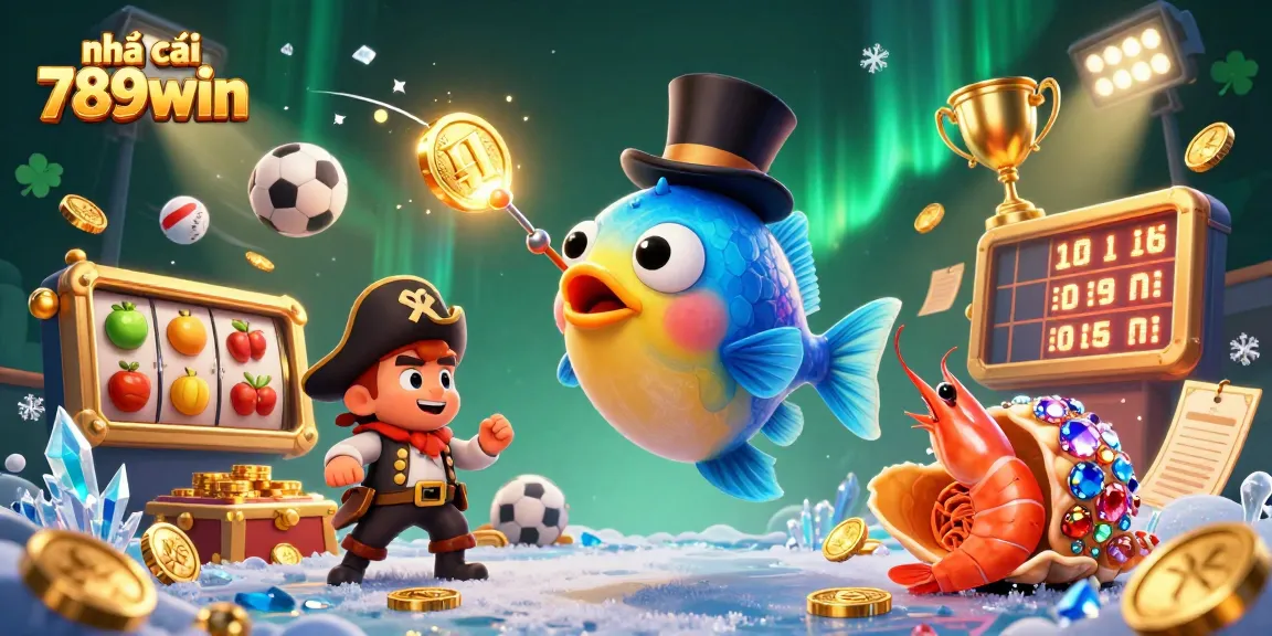 Engage in thrilling adventures at nhà cái 789win with glowing coins, lively characters, and casino excitement.