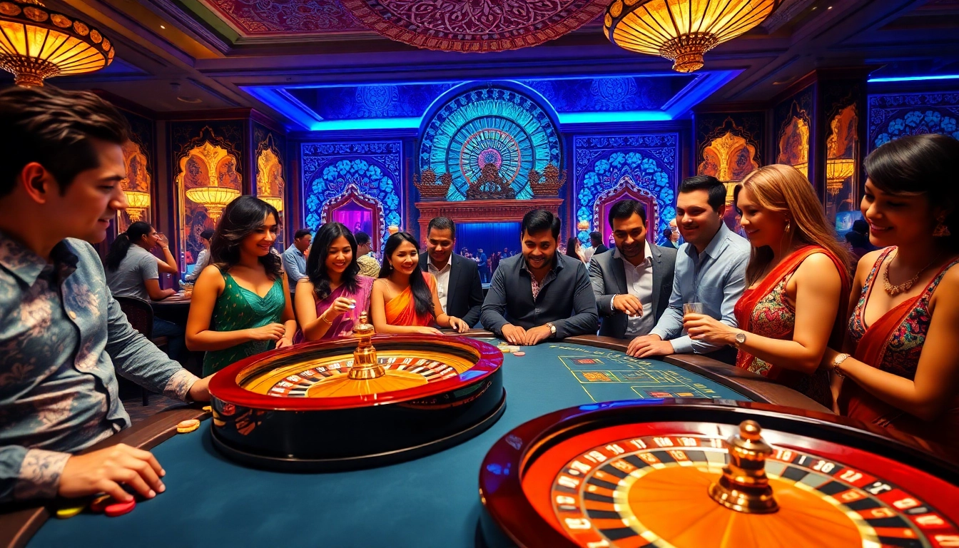 Experience thrilling สล็อต u31 gameplay in a luxurious casino atmosphere filled with excitement.