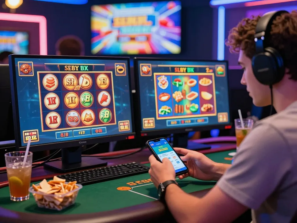 Engaging with the SC88 app for dynamic online betting experiences at https://sc88e.com/ with vibrant gaming graphics.