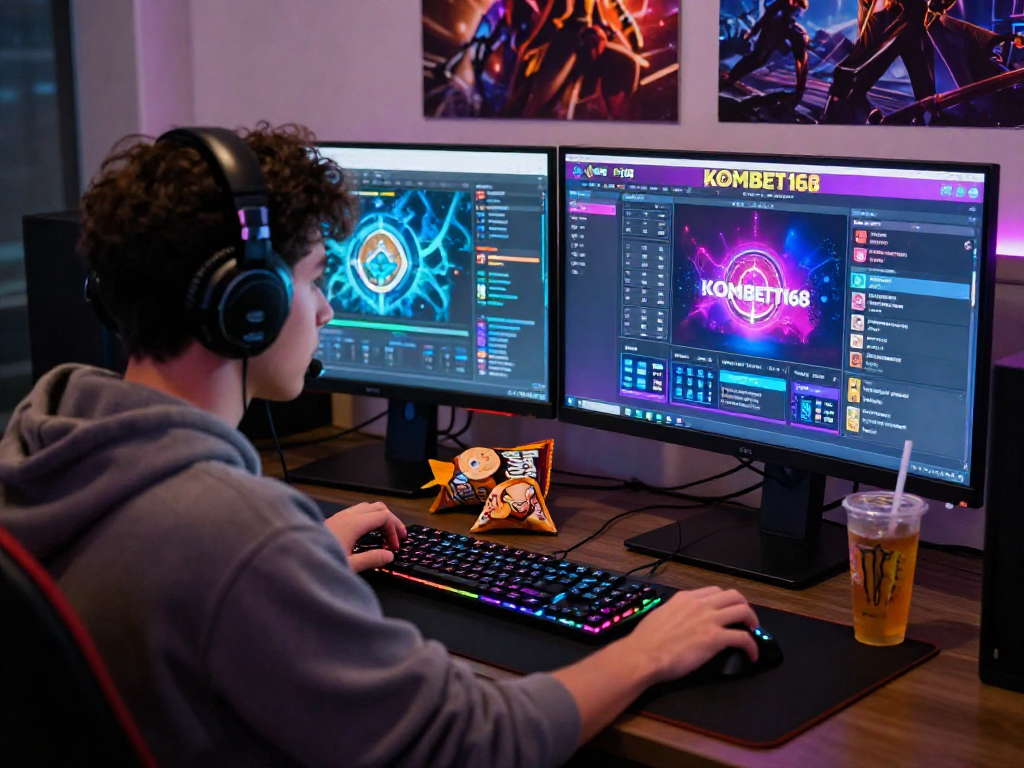 Experience the excitement of KOMBET168 in a vibrant online gaming environment