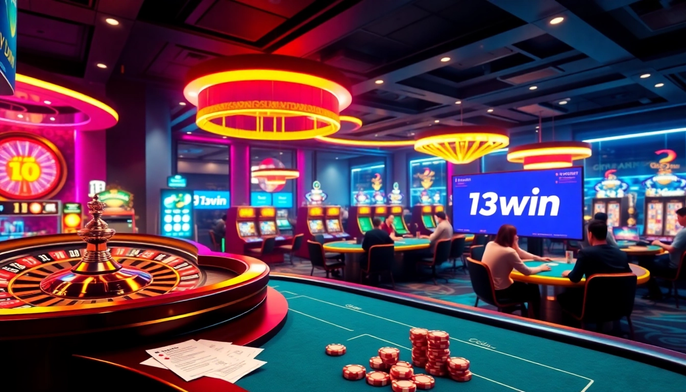 Experience the thrill of betting with nhà cái 13win's advanced online gambling interface.