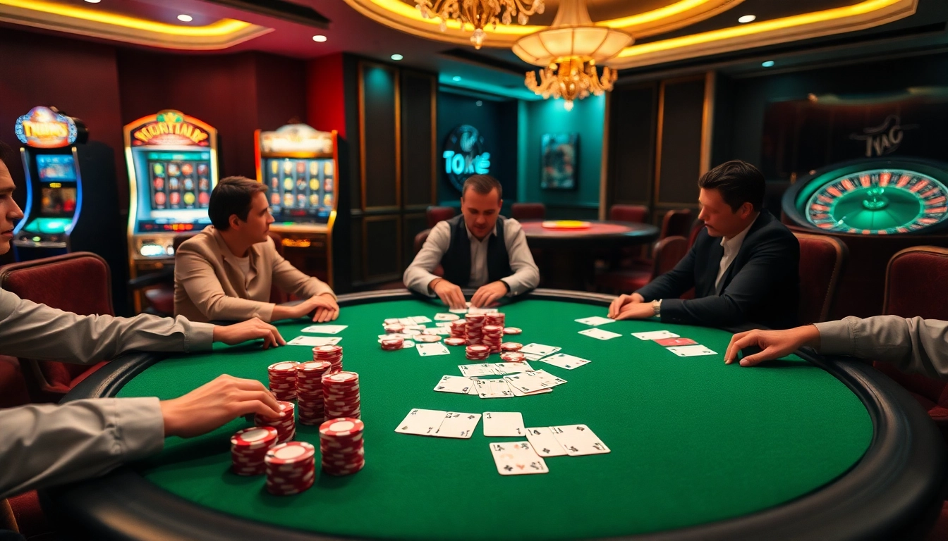 Experience dynamic gaming at https://luck8s.live/ with vibrant poker tables and thrilling casino action.