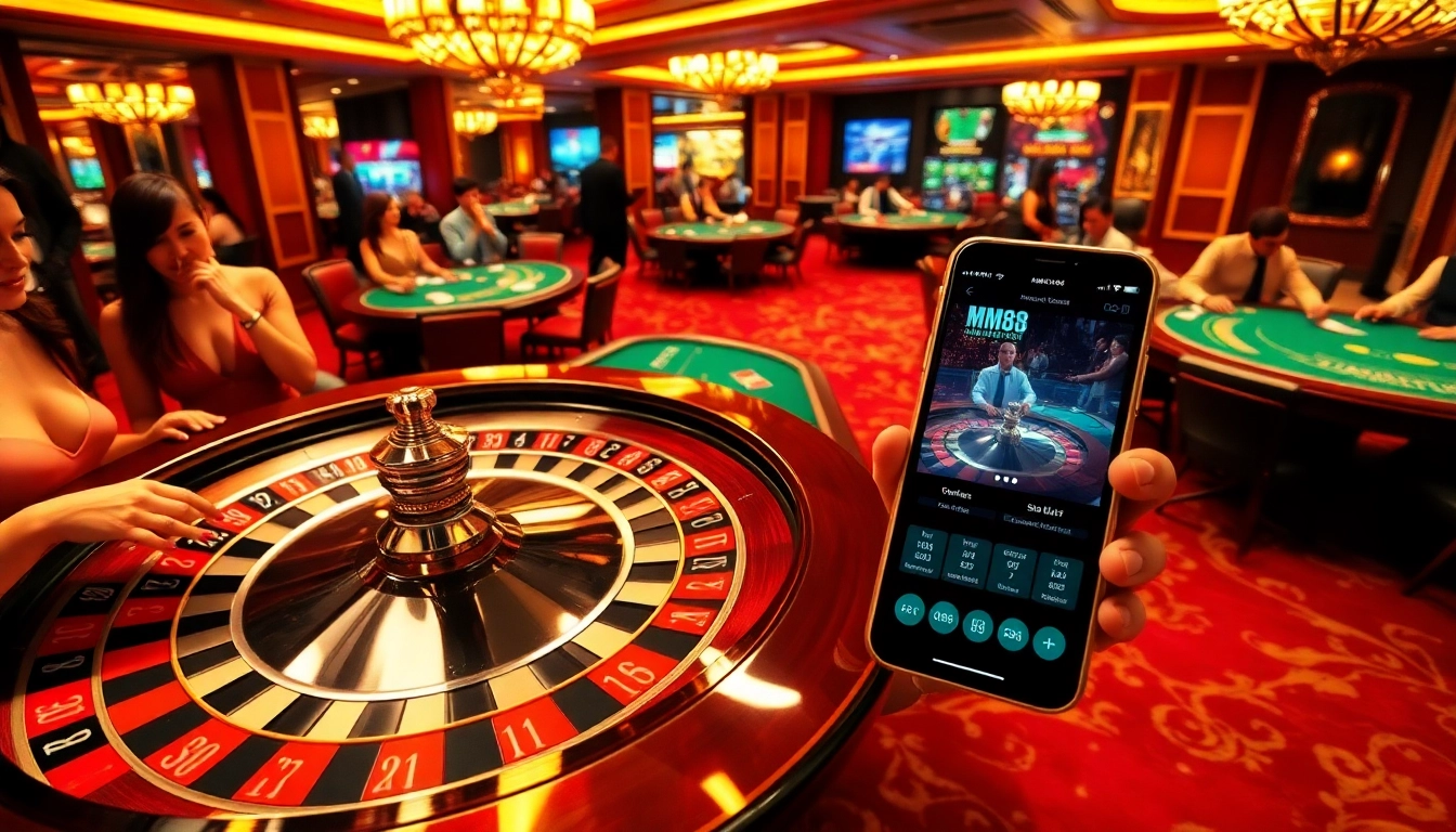 Experience luxury gaming at https://mm88.vin/ with roulette and poker excitement.