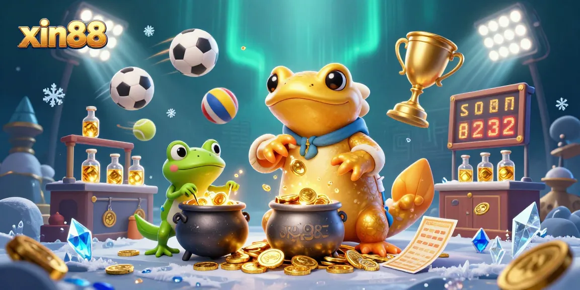 Experience the excitement at xin88 with dynamic gaming elements and vibrant characters in a lively casino scene.