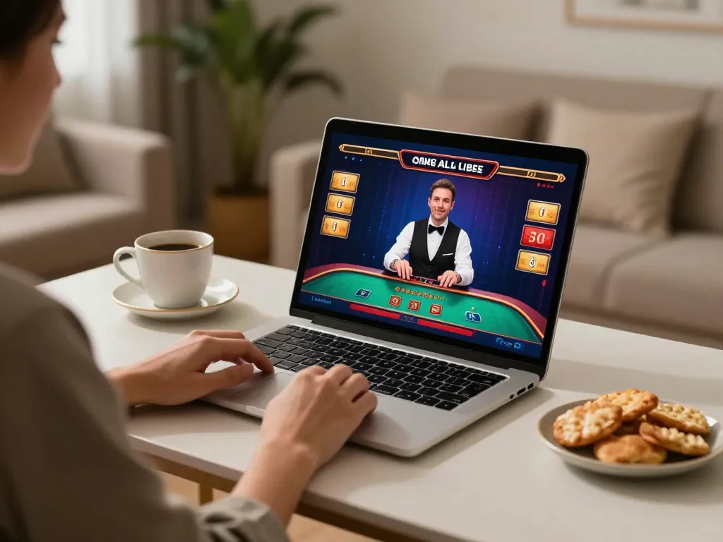 Engaging in live dealer games on FC88 at home with cozy ambiance and strategic betting
