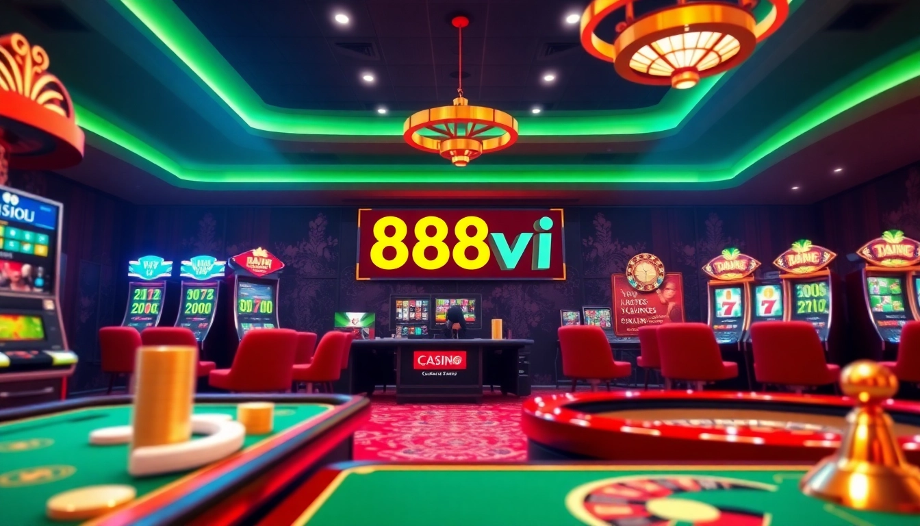 Engage in thrilling games at https://888vi.io/, featuring stunning casino tables and exciting slot machines.