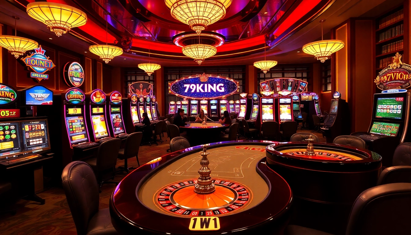Experience the thrill of 79KING with exciting table games and dynamic slot machines.