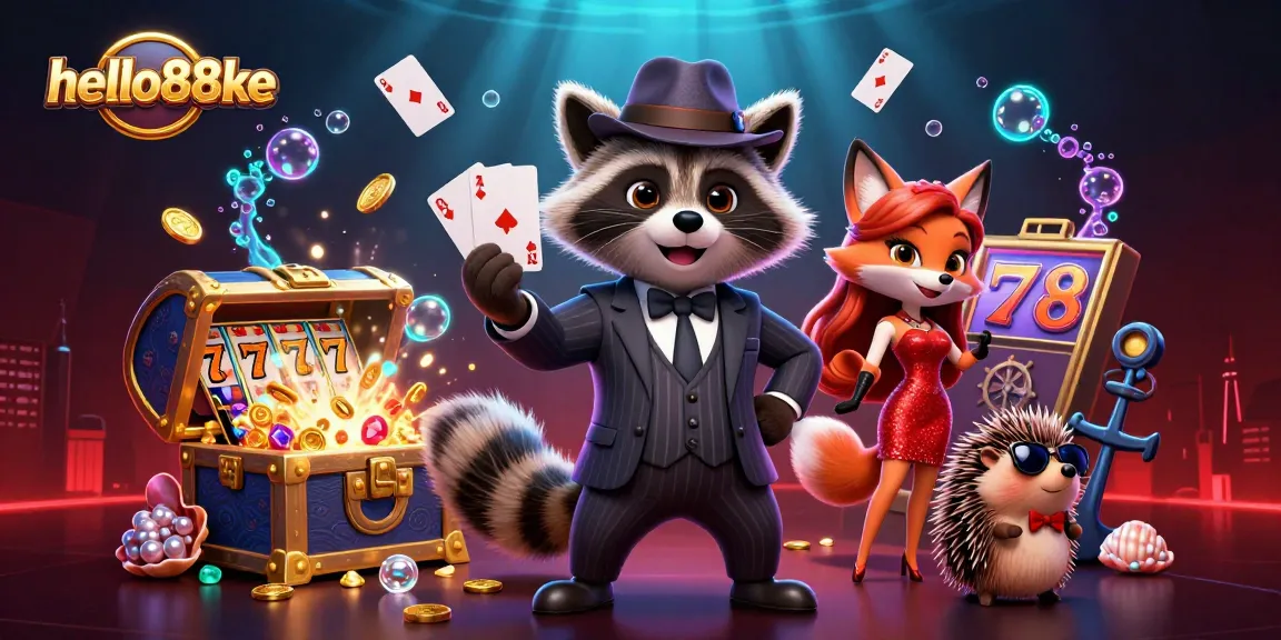 Experience thrilling gameplay at hello88ke with stylish characters and vibrant casino elements.