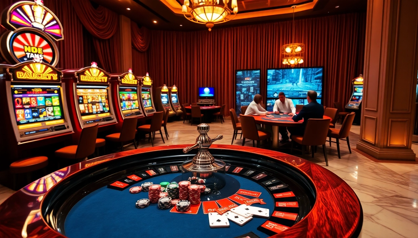 Experience the excitement of gambling at SUNCITY with vibrant tables and luxury ambiance.