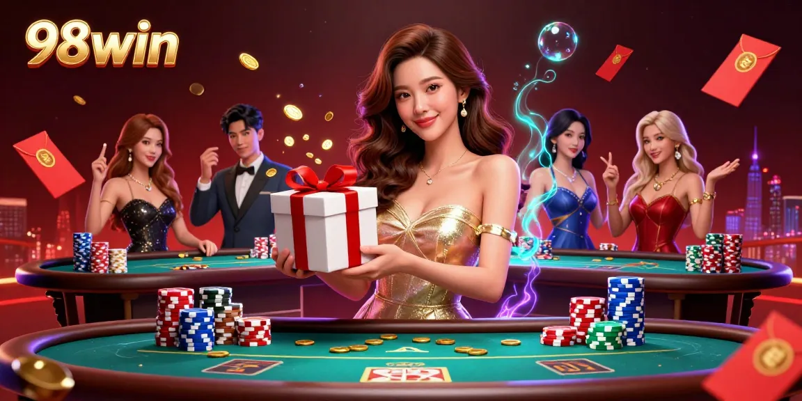 Win exciting rewards at 98win while enjoying a vibrant casino atmosphere with stunning visuals.