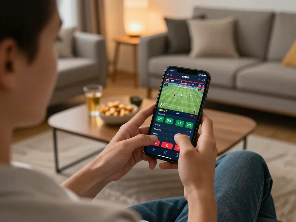Engaging mobile betting experience on https://lucky88.sbs/ with live sports odds displayed