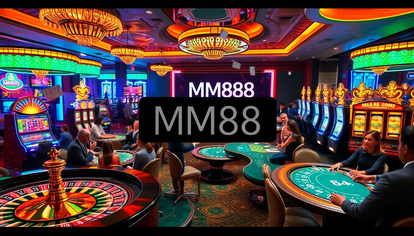 Enjoy thrilling gameplay at https://mm88.agency/ with vibrant casino tables and excited players.