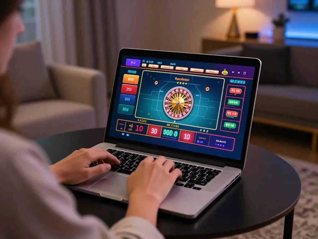 Experience sunwin betting with a dynamic online roulette setup showcasing modern gaming strategies