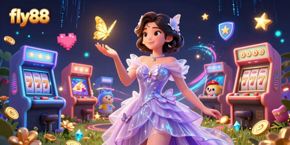 Experience innovative gaming at fly88 with vibrant 3D digital slots and enchanting characters.