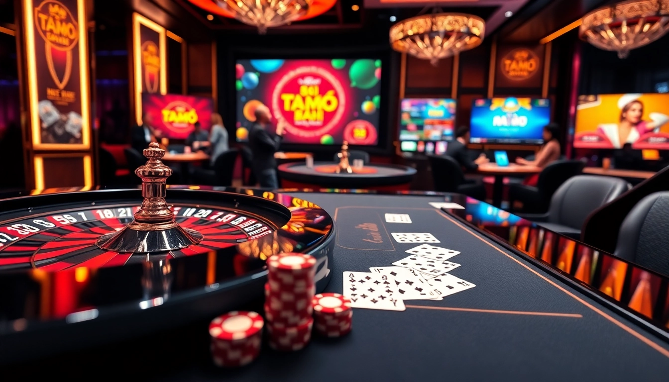 Experience the thrill of 68 Game Bài with vibrant casino action and exciting gameplay.
