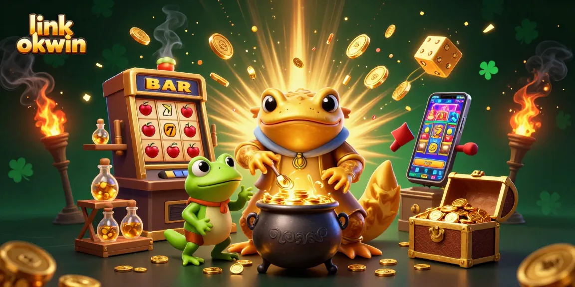 Experience thrilling gameplay with link okwin as golden coins and jackpots burst from dynamic slot machines.