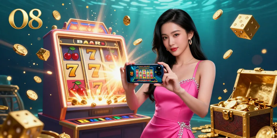 Engage with O8's live dealer casino games featuring exciting jackpots and stunning visuals.