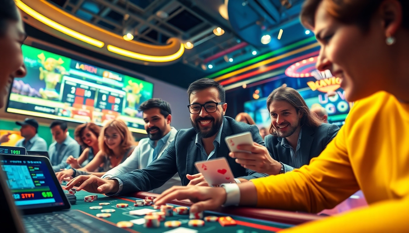 Engaging online gambling scene at https://impactxoft.com, showcasing vibrant gameplay and excitement.