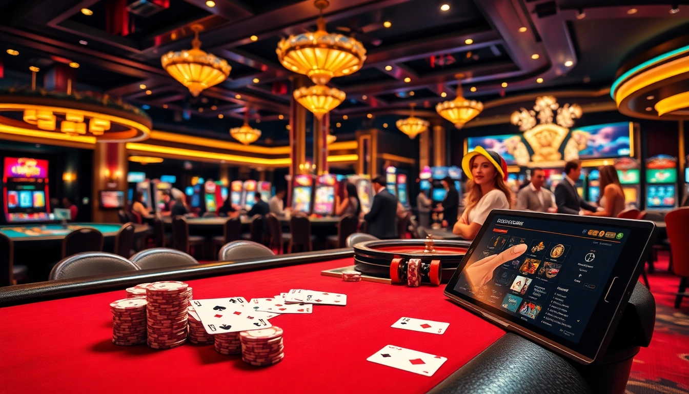 Experience thrilling gameplay at c168okvip1.com with vibrant casino tables and immersive gambling atmosphere.