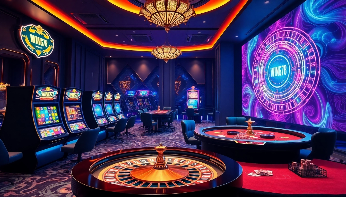 Experience the luxury of WIN678 with exciting gaming options at online casino tables.