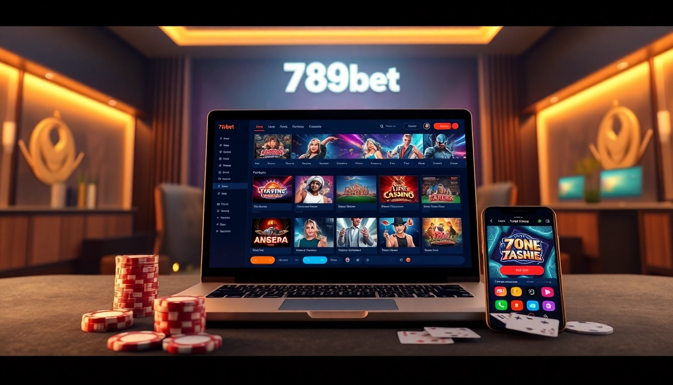 Interactive gaming environment showcasing 789bet's exciting features with diverse gaming options.