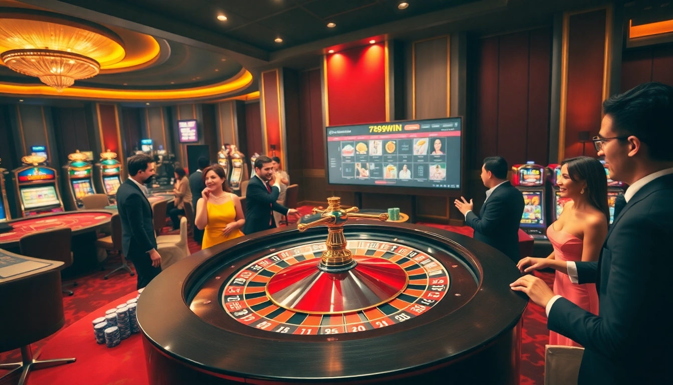 Players celebrating their wins at 789WIN casino, engaging with exciting games and betting activities.