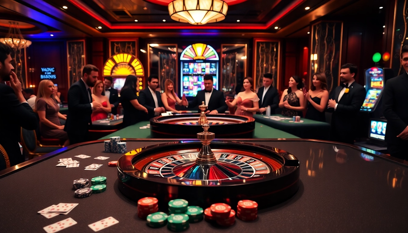 Experience the thrill of gambling at MMOO casino with vibrant tables and exciting gameplay.