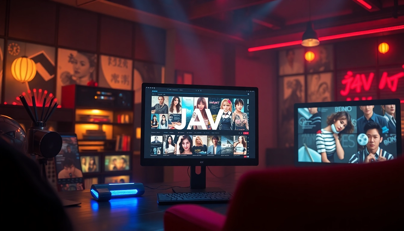 Engaging digital interface showcasing Jav HD content and high-definition Japanese adult videos.