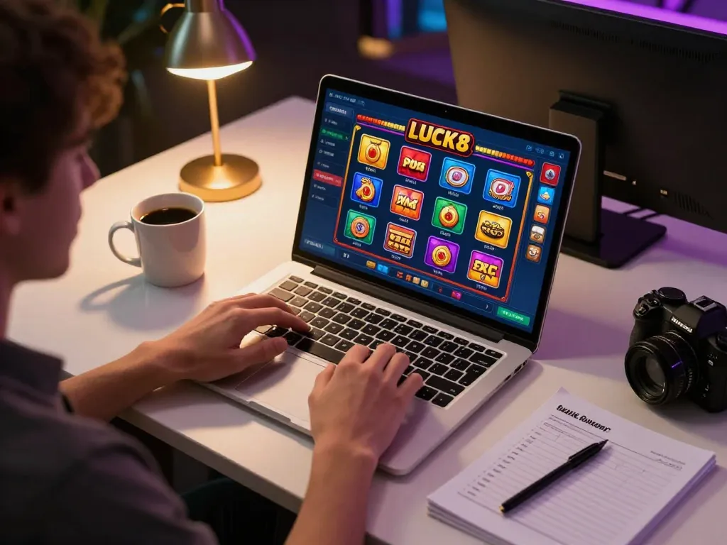 Engaging gameplay on LUCK8 with strategic focus on bankroll management.