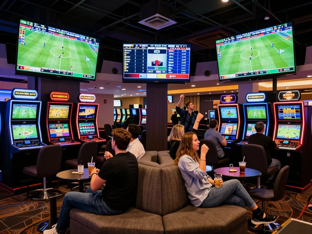 Engaging sports bettors watching live scores and making real-time betting decisions to enhance ผลบอลสด tracking