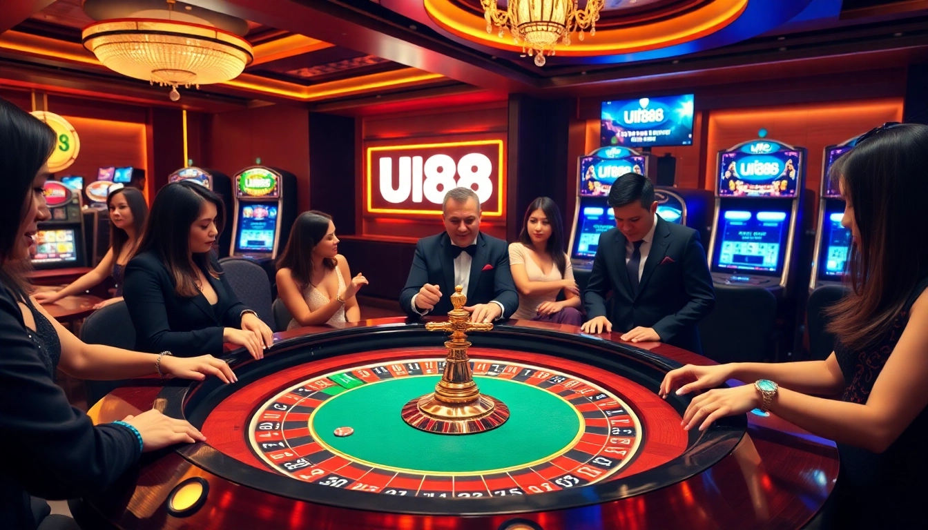 Enjoying the excitement of UU88 with vibrant casino games and thrilling betting action.