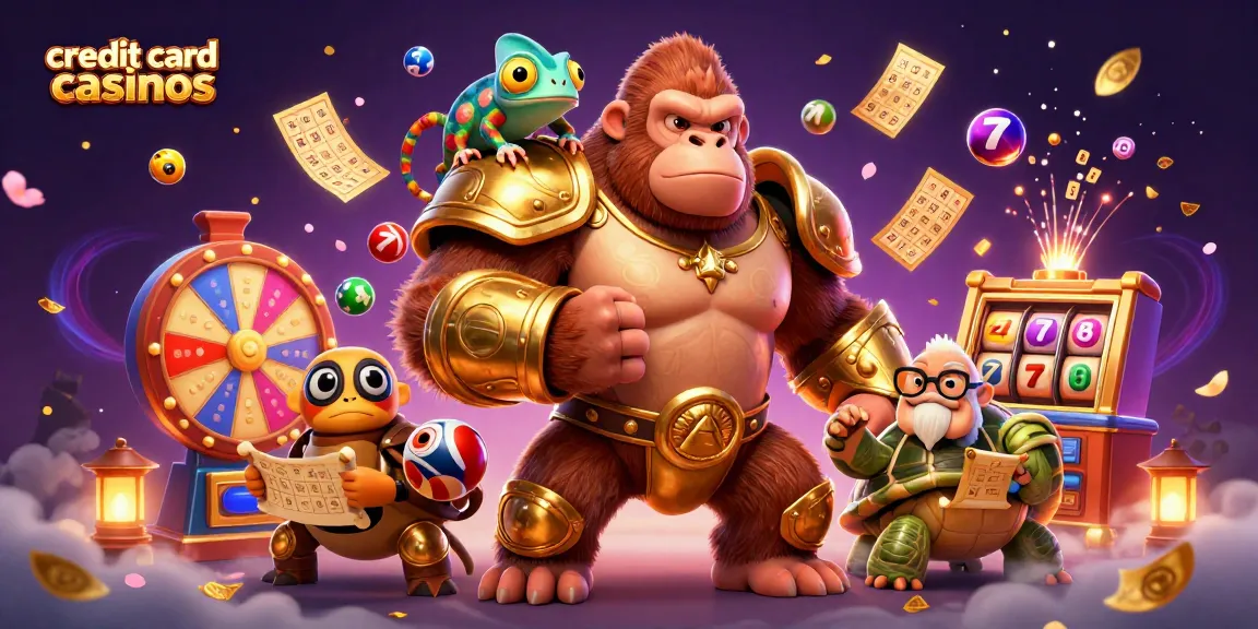 Experience the thrill of credit card casinos with dynamic gaming elements and colorful action.