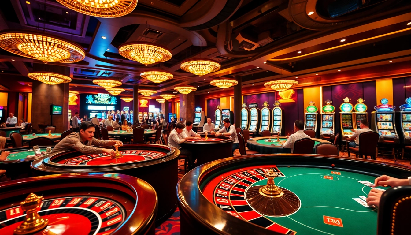 Experience intense gambling excitement at https://tt88vip.top/ with vibrant casino games in action.
