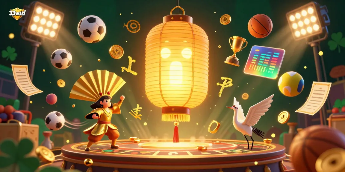 Experience thrilling gaming at 33win with vibrant casino elements and magical characters.