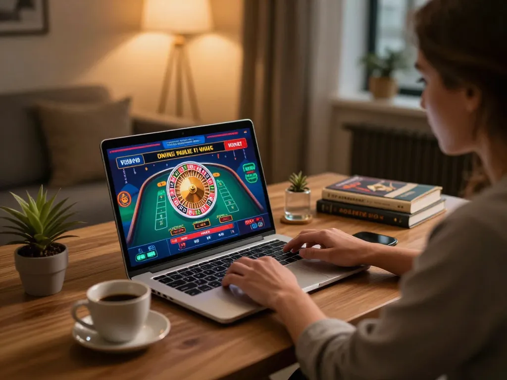 Engage in Game bài đổi thưởng at home while playing live dealer roulette online.