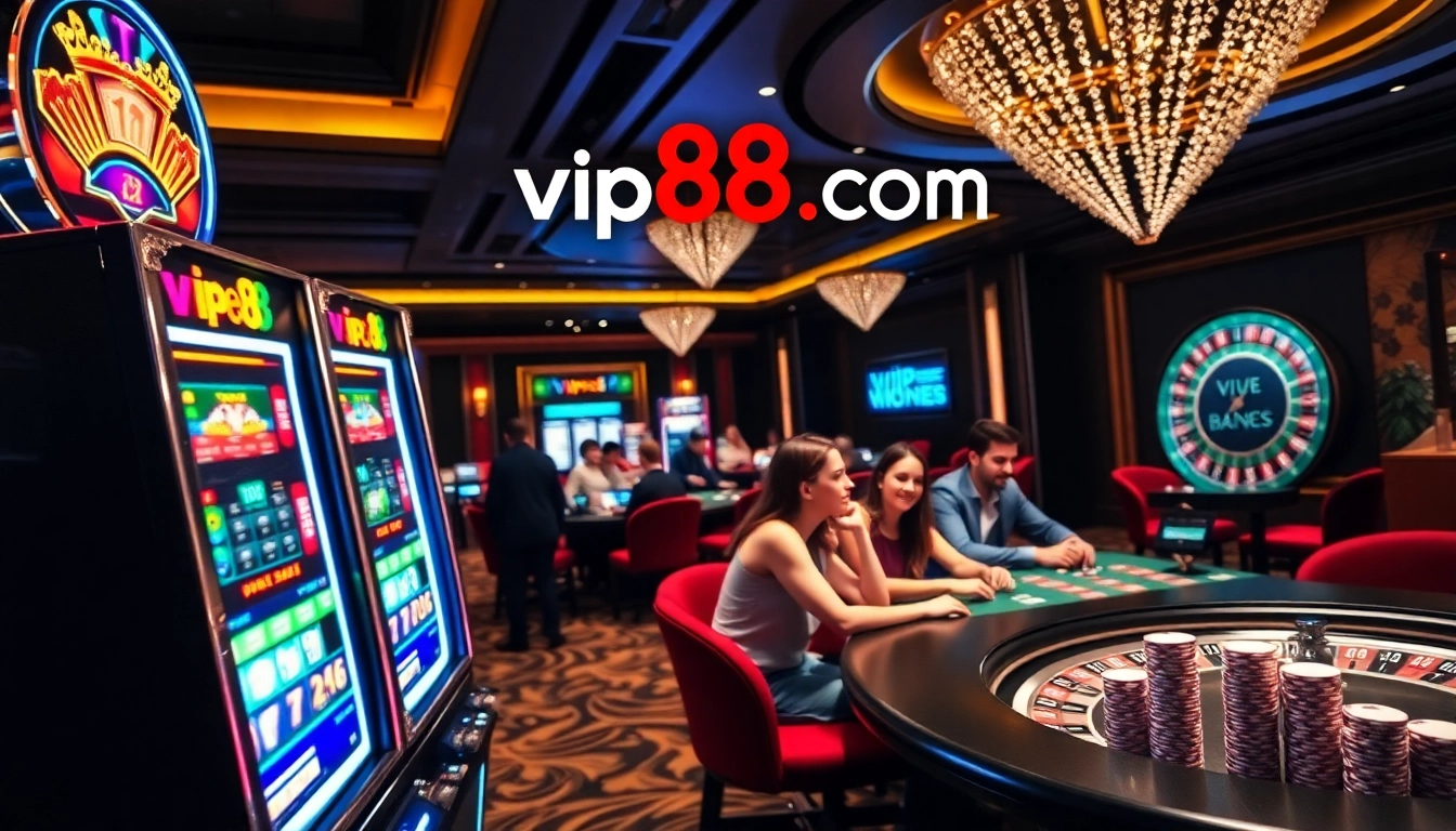 Experience thrilling gameplay at vip88 com with exciting roulette and poker tables.