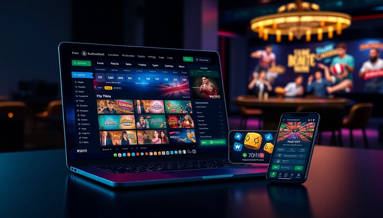 Engaging online gambling experience with Ku 1111 platform showcasing sports and casino games.