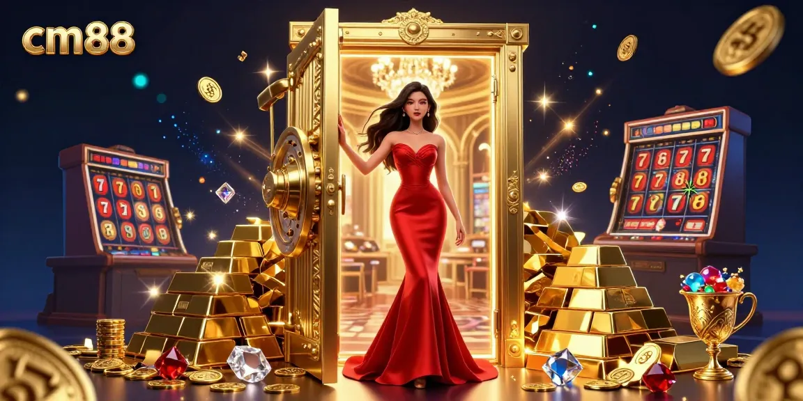 Experience thrilling wins at cm88 with dazzling jackpots and vibrant casino elements!