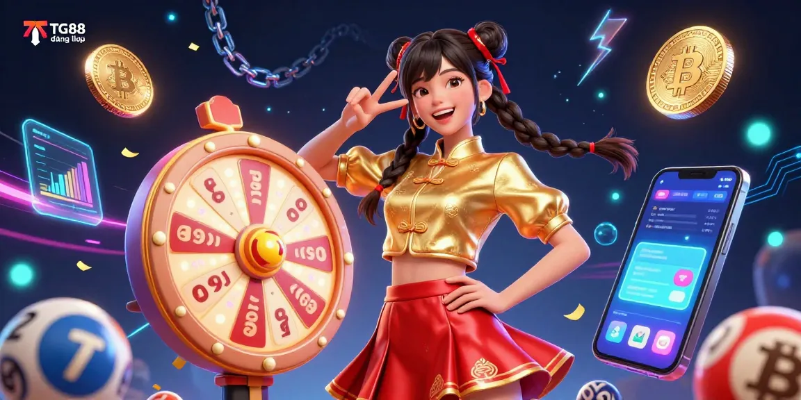 Join TG88 đăng nhập for thrilling gaming with vibrant characters and dynamic casino elements.