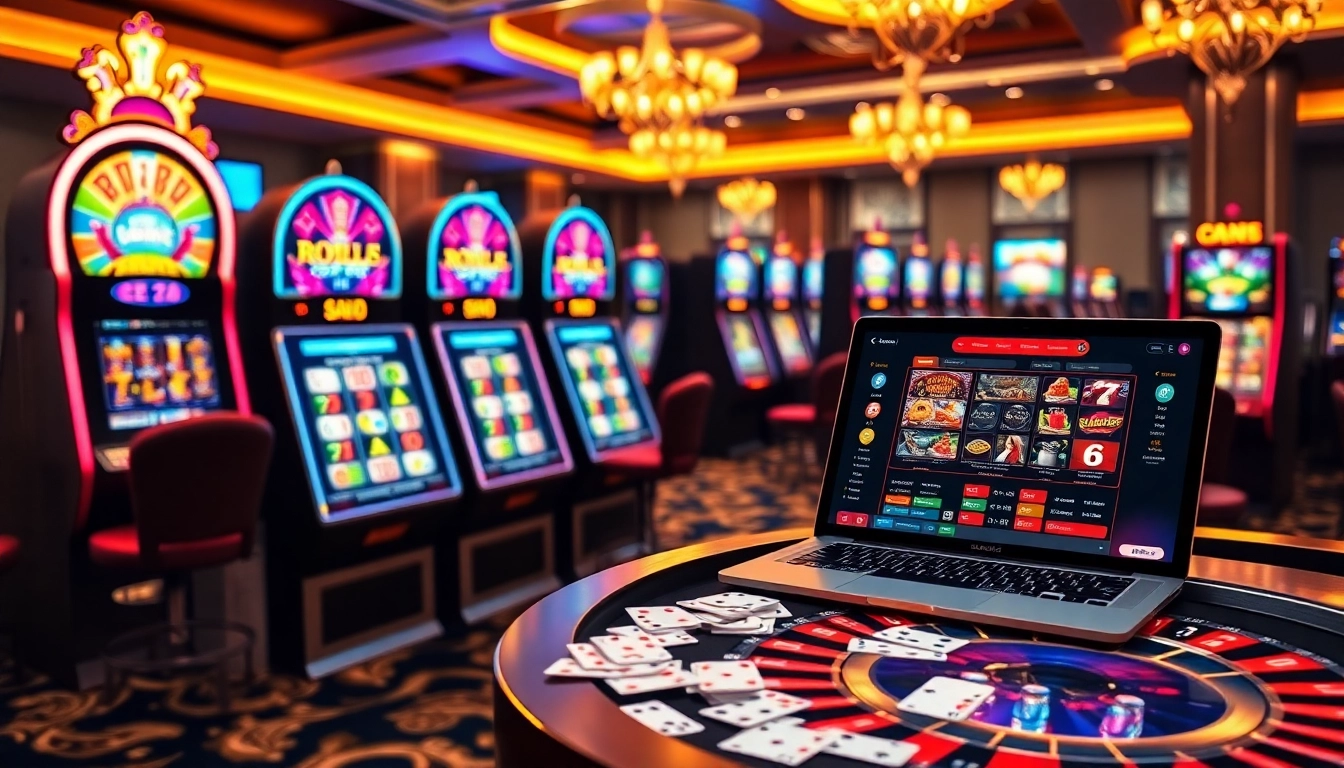 Engaging players with the PH222 slot experience in a vibrant casino atmosphere.