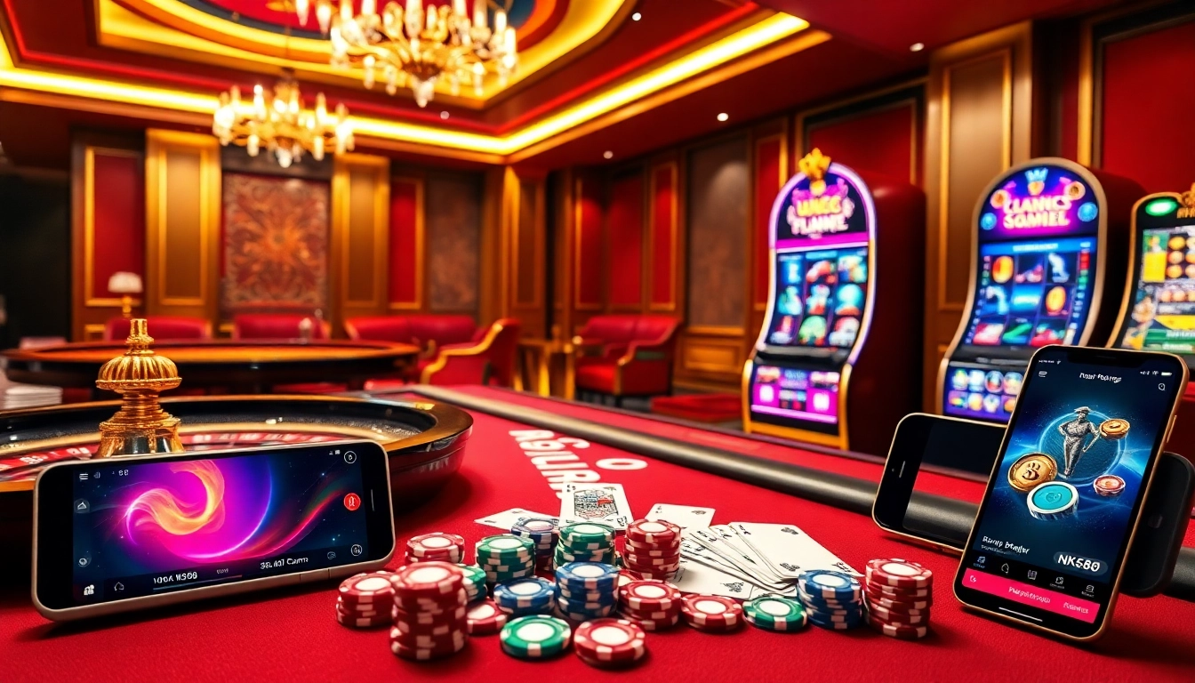 Experience thrilling online gambling at https://nk88zz.bio/ with exciting casino games and vibrant visuals.