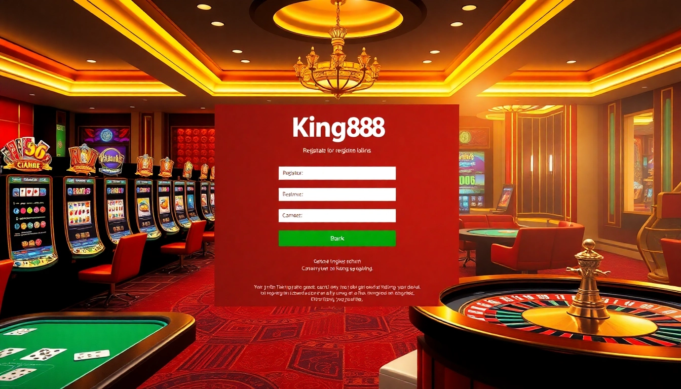 Experience the excitement of registering at King88 for thrilling casino games and bonuses.