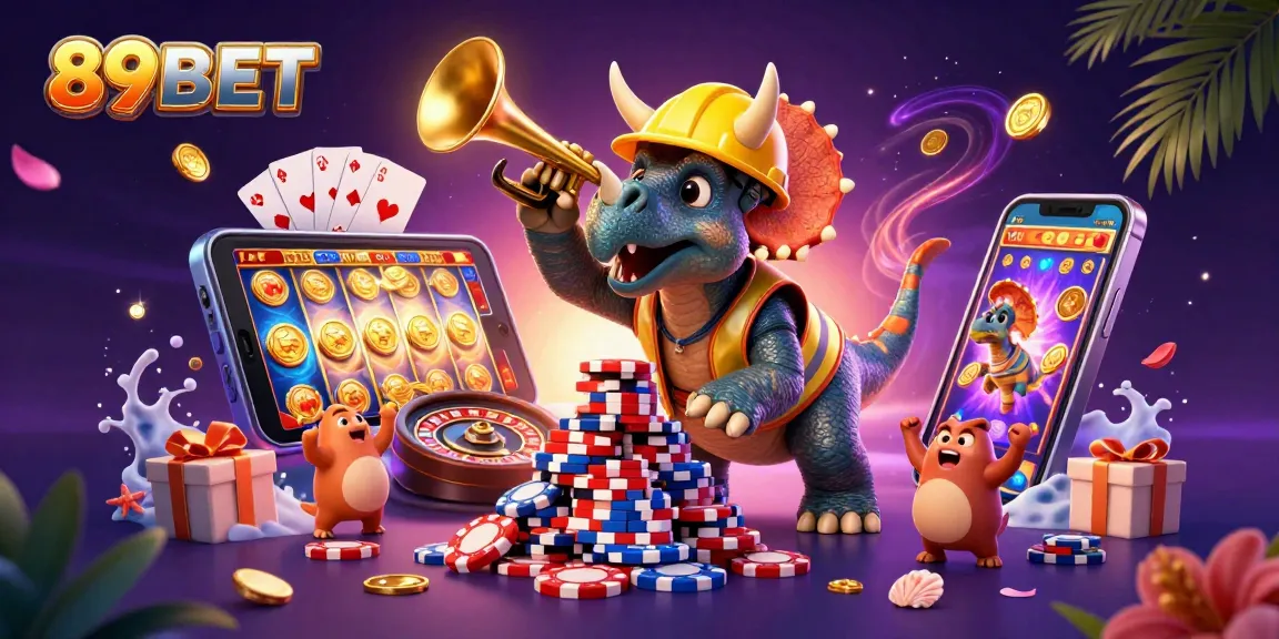 Bet on exciting slot games with 89BET while enjoying a vibrant 3D casino experience.