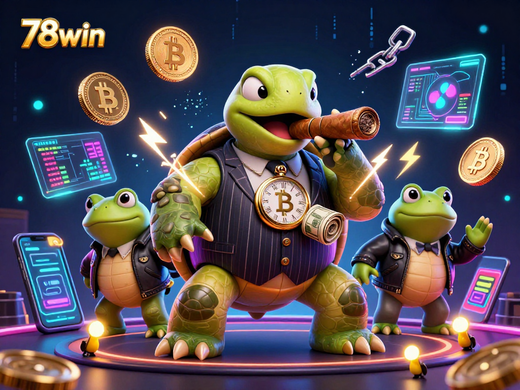Experience thrilling gameplay at 78win with vibrant visuals depicting exciting gambling elements.