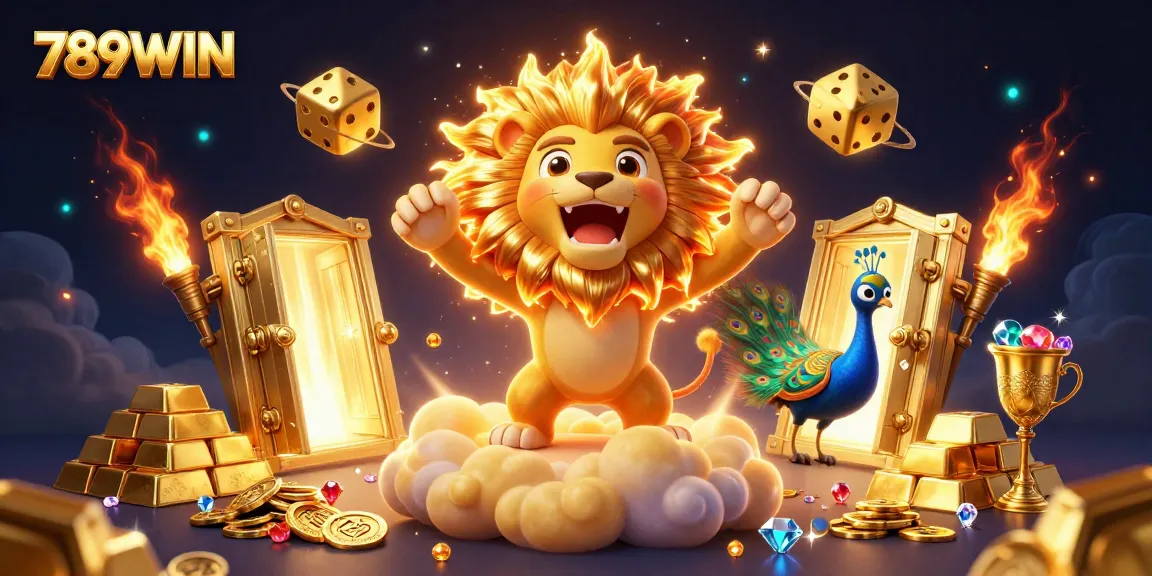 Experience thrilling wins at 789WIN with spectacular golden gaming elements and vibrant casino action.