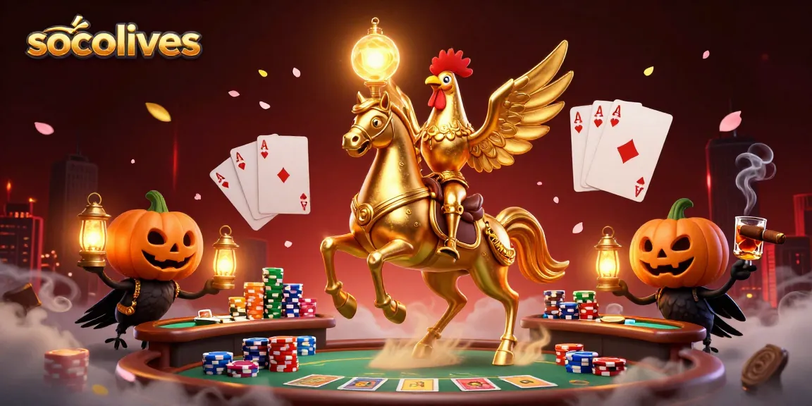 Socolives offers dynamic betting at a vibrant casino scene with rich details and thrilling atmosphere.