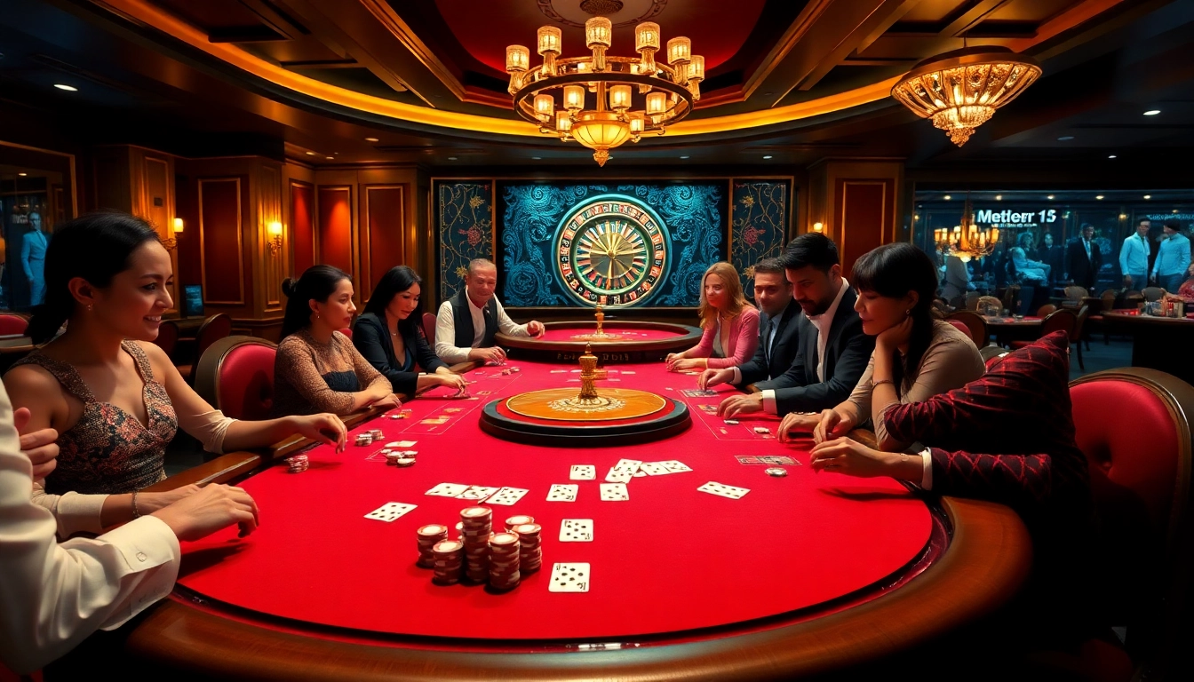 Players engaged in high-stakes poker at TX88.network, experiencing excitement and luxury.